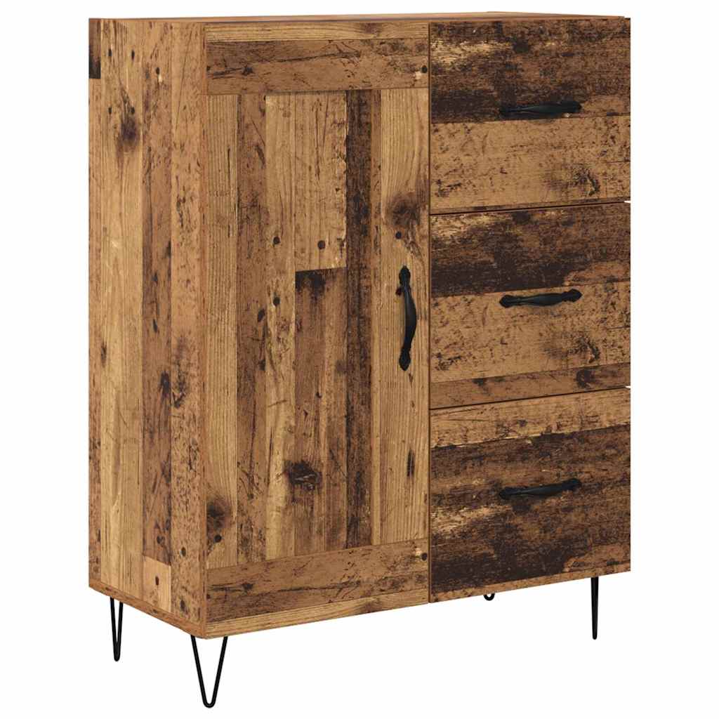 Haut Armoire Bois Ancien 69,5 x 34 x 180 cm Bois d'ingénierie - XIOS
