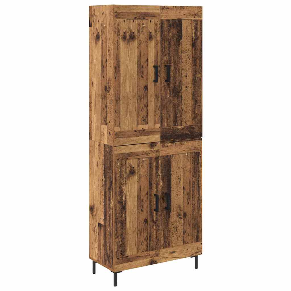 Haut Armoire Bois Ancien 69,5 x 34 x 180 cm Bois d'ingénierie - XIOS