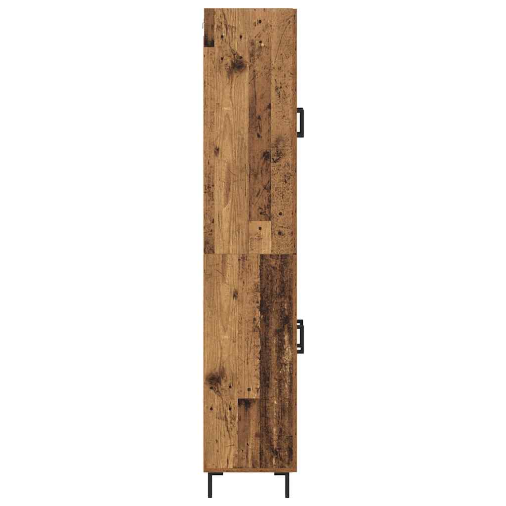 Haut Armoire Bois Ancien 69,5 x 34 x 180 cm Bois d'ingénierie - XIOS