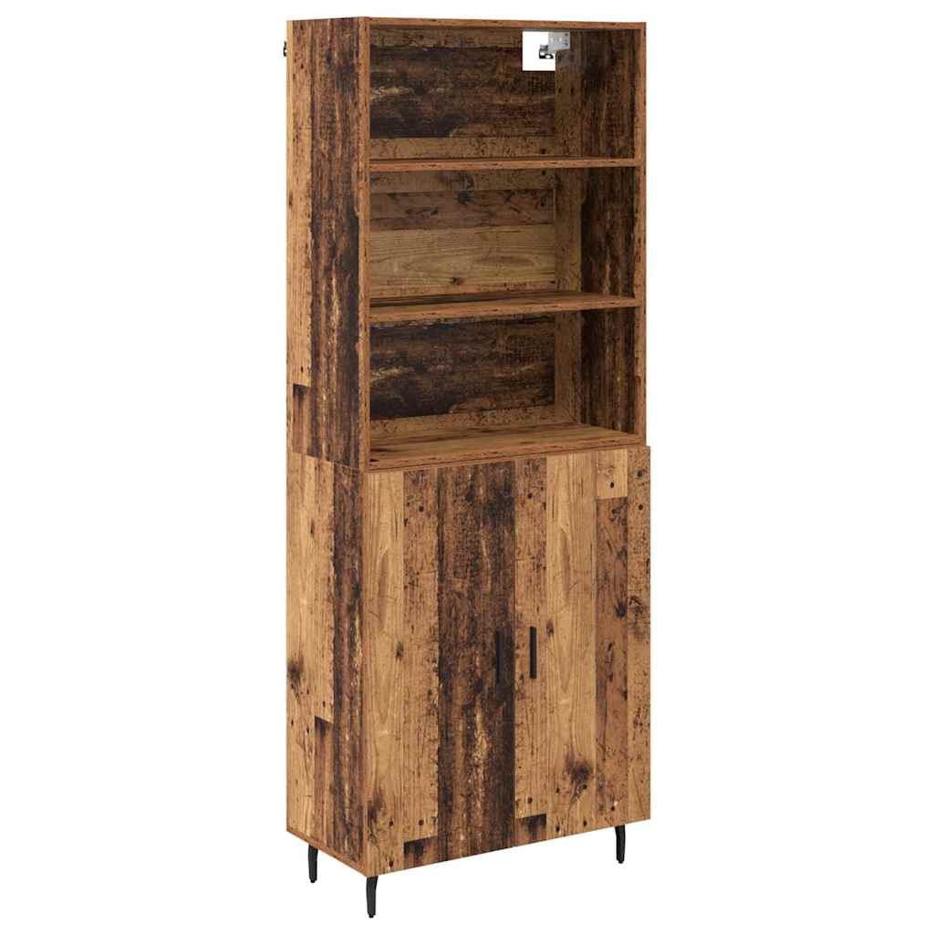 Haut Armoire Bois Ancien 69,5 x 34 x 180 cm - XIOS