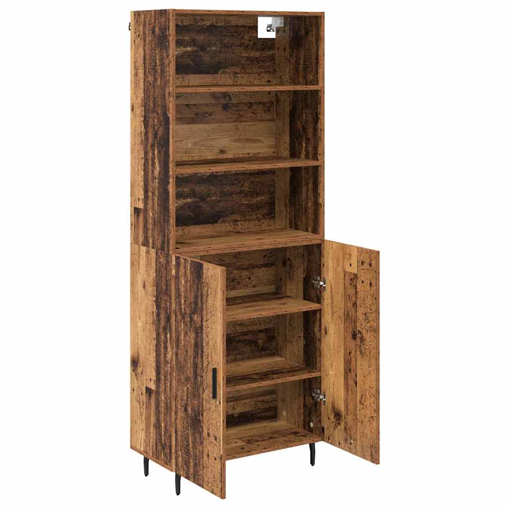 Haut Armoire Bois Ancien 69,5 x 34 x 180 cm - XIOS