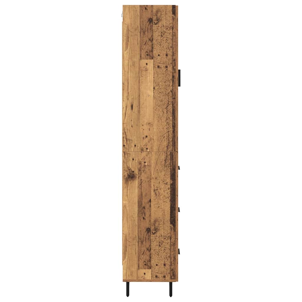 Haut Armoire Bois Ancien 34,5 x 34 x 180 cm Bois d'ingénierie - XIOS