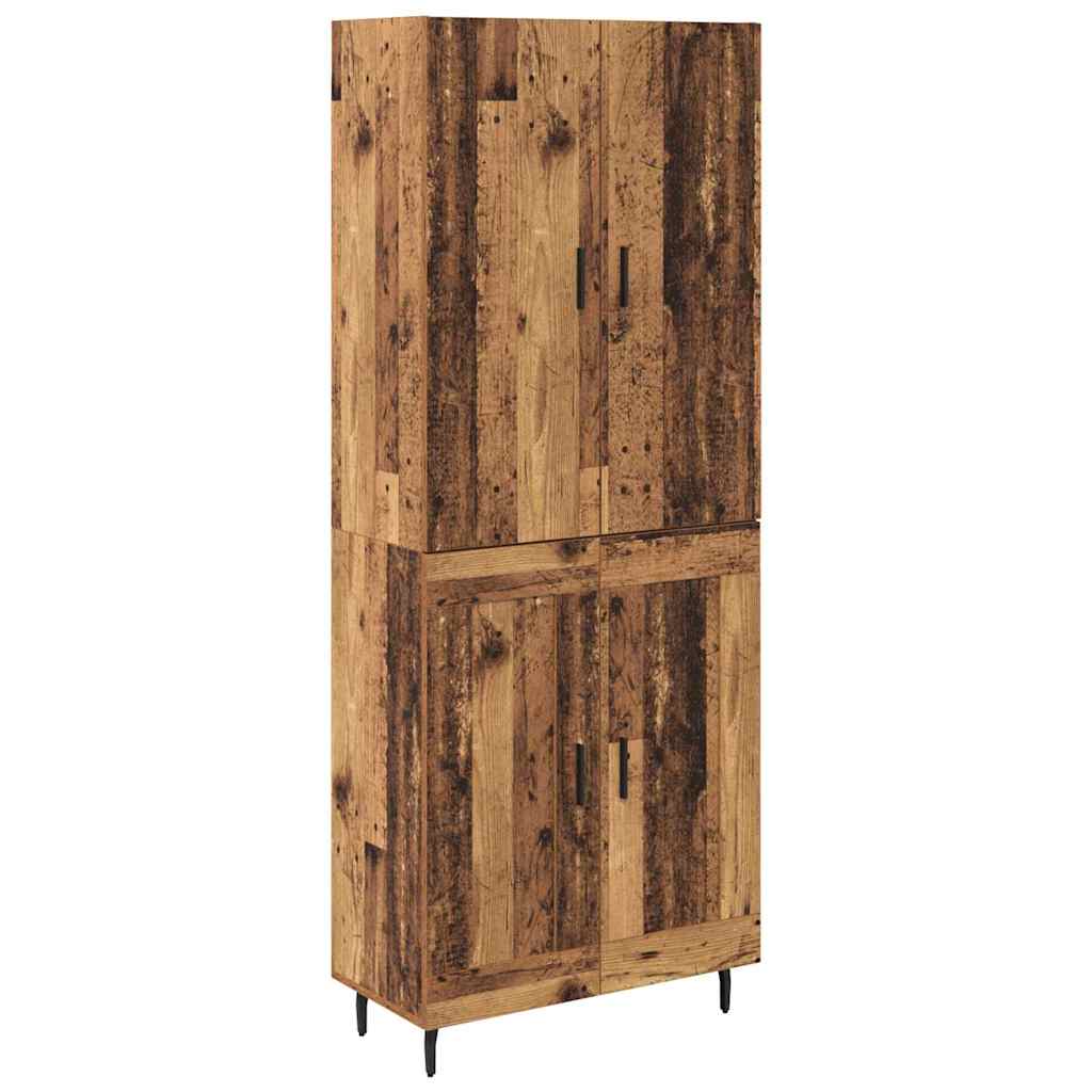 Haut Armoire Bois Ancien 69,5 x 34 x 180 cm - XIOS