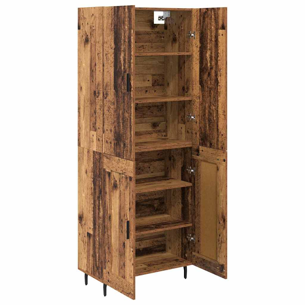 Haut Armoire Bois Ancien 69,5 x 34 x 180 cm - XIOS