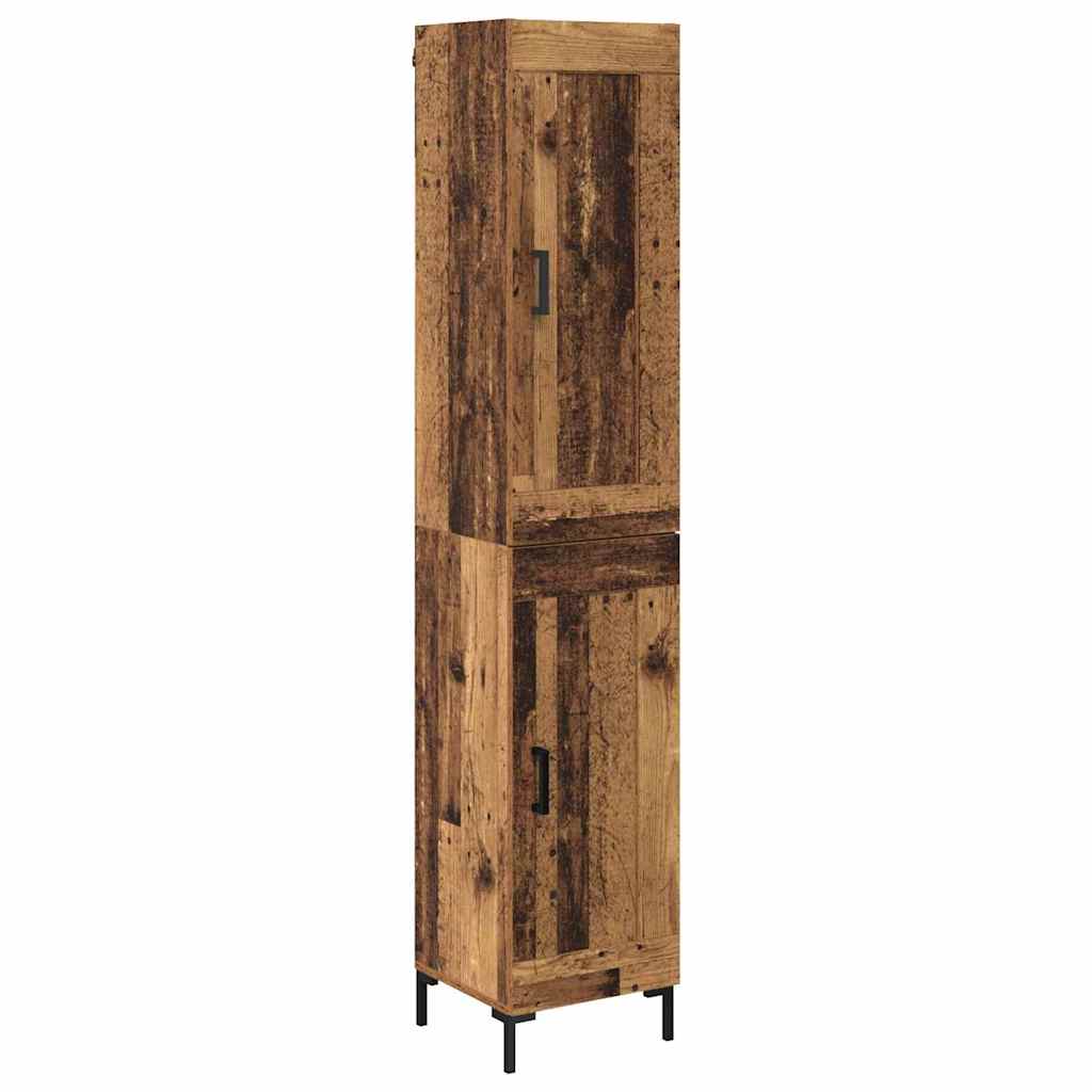 Haut Armoire Bois Ancien 34,5 x 34 x 180 cm Bois d'ingénierie - XIOS