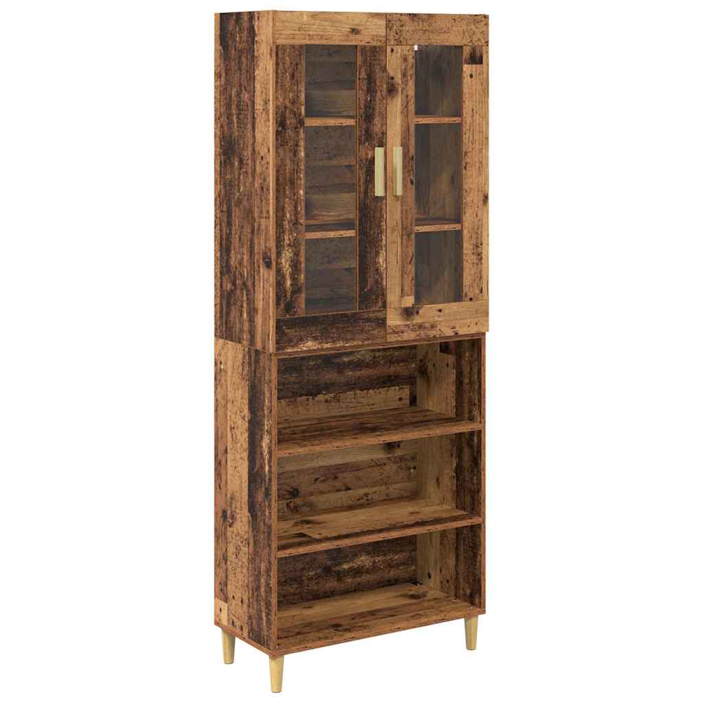 Haut Armoire Bois Ancien 69,5 x 34 x 180 cm - XIOS