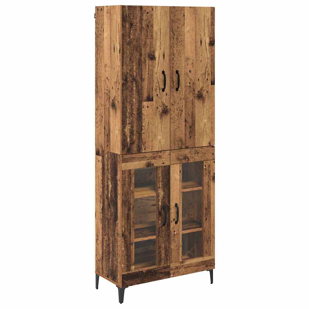 Haut Armoire Bois Ancien 69,5 x 34 x 180 cm Bois d'ingénierie - XIOS