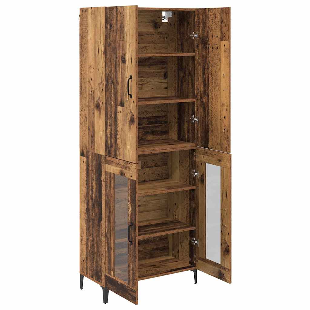 Haut Armoire Bois Ancien 69,5 x 34 x 180 cm Bois d'ingénierie - XIOS