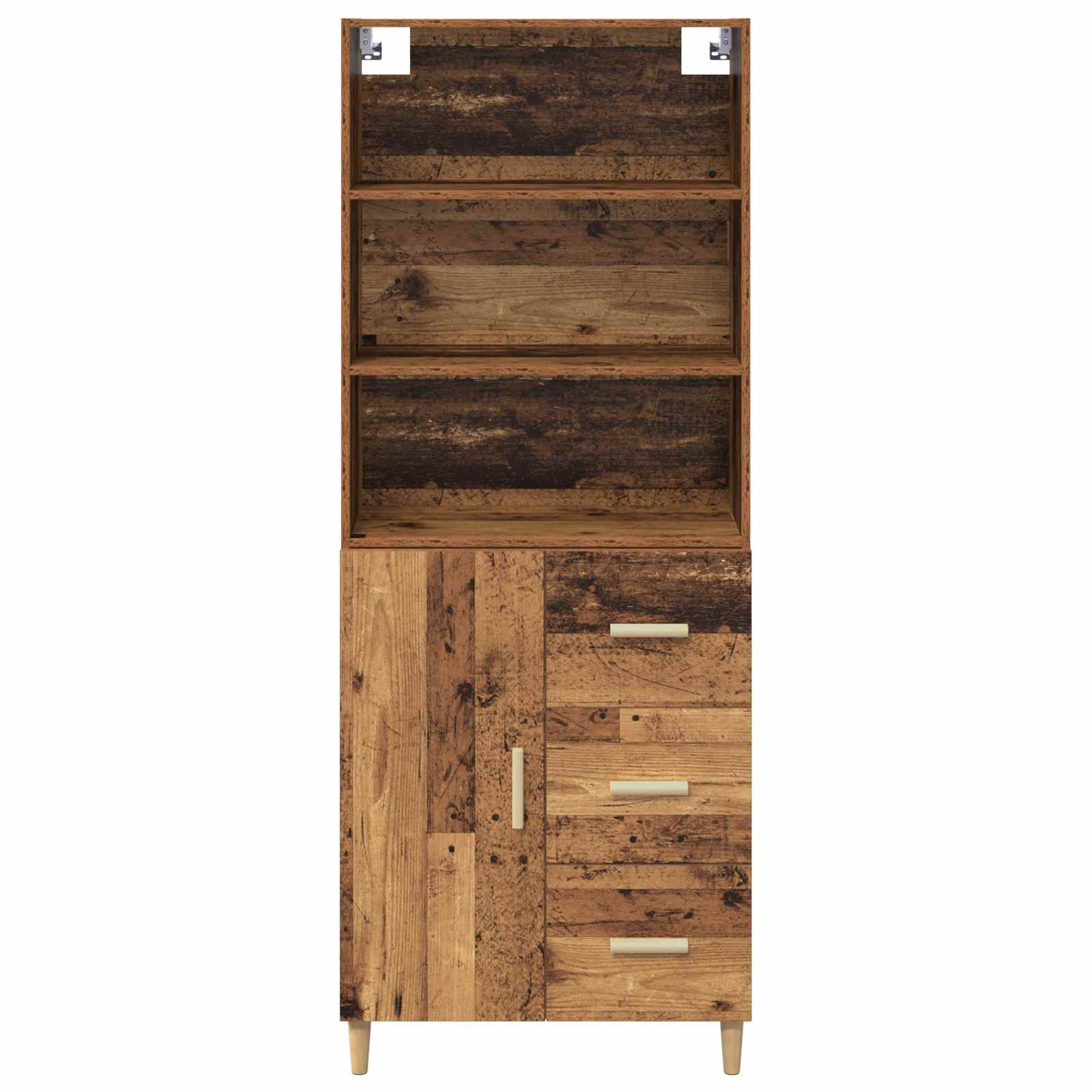 Haut Armoire Bois Ancien 69,5 x 32,5 x 180 cm Bois d'ingénierie - XIOS