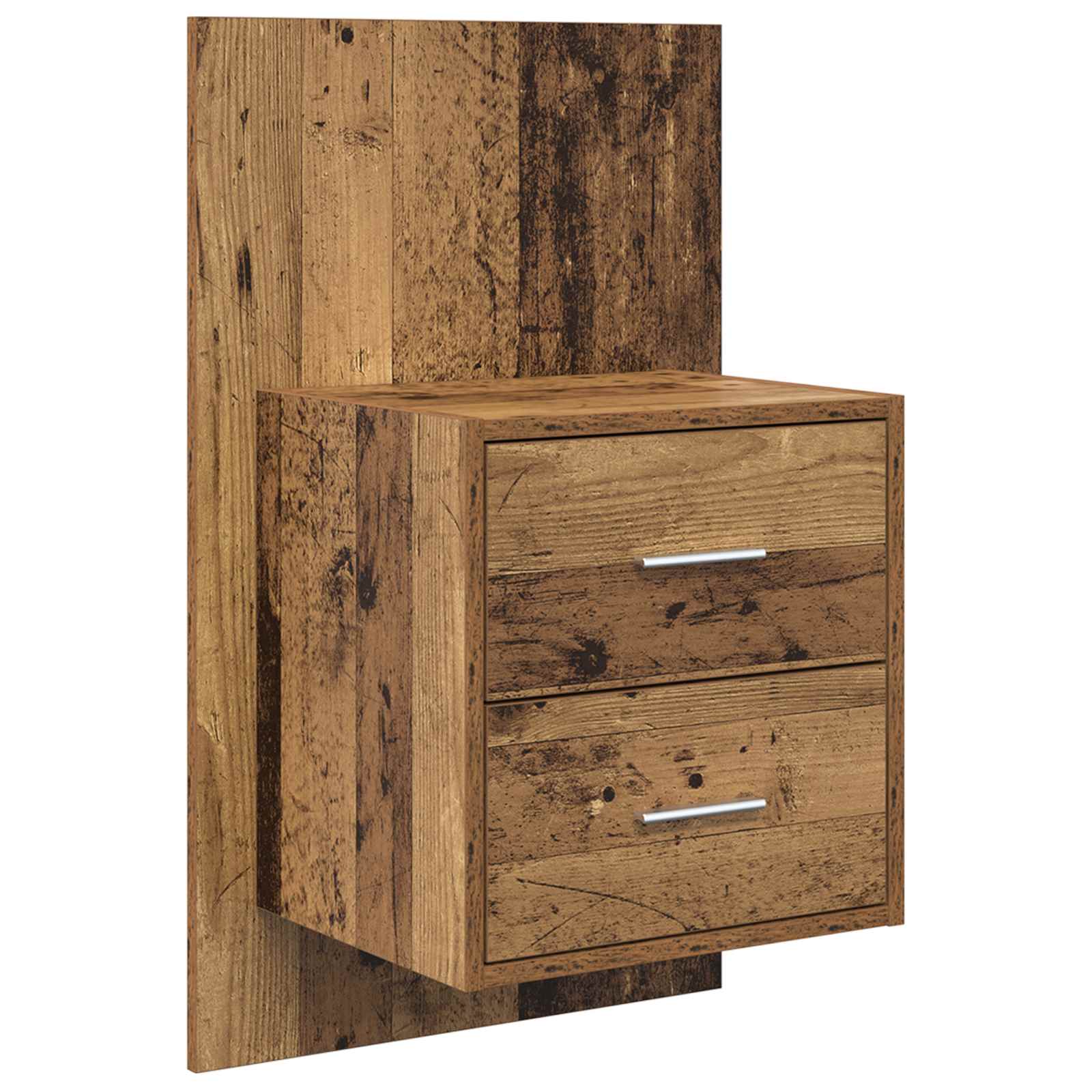 Tête de lit avec armoire 3 pcs Bois Ancien Bois d'ingénierie - XIOS