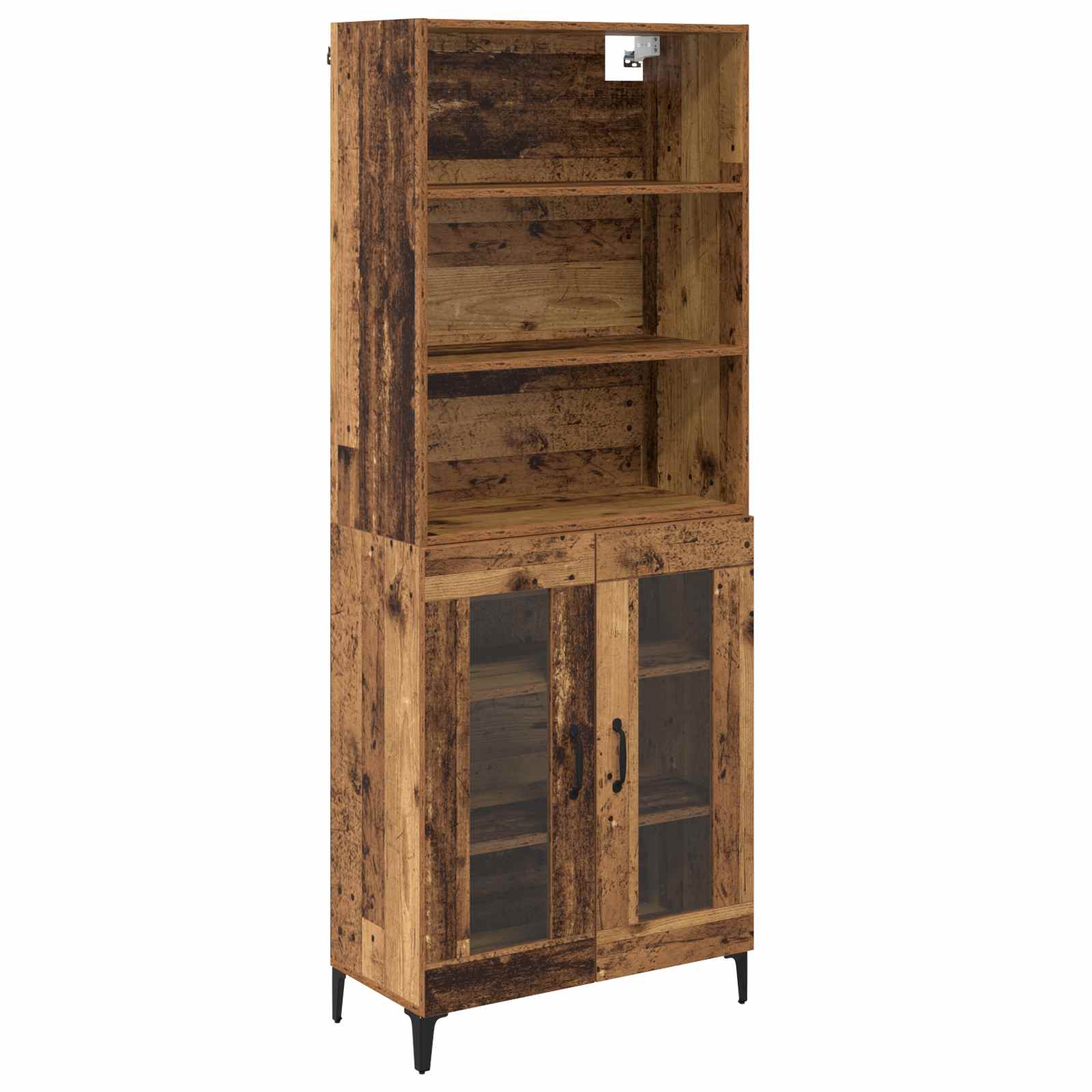 Haut Armoire Bois Ancien 69,5 x 34 x 180 cm Bois d'ingénierie - XIOS