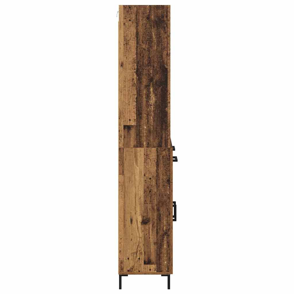 Haut Armoire Bois Ancien 69,5 x 32,5 x 180 cm Bois d'ingénierie - XIOS