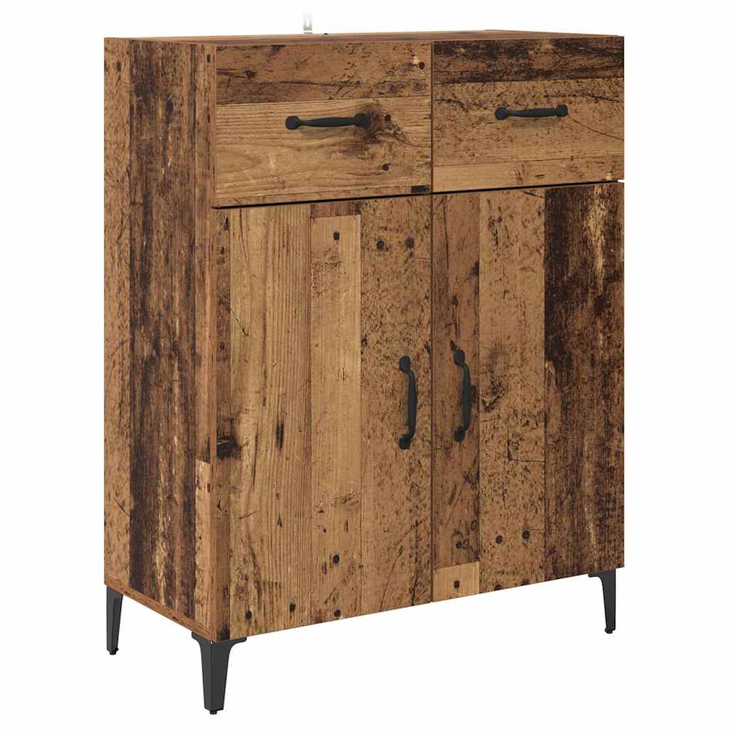 Haut Armoire Bois Ancien 69,5 x 34 x 180 cm Bois d'ingénierie - XIOS