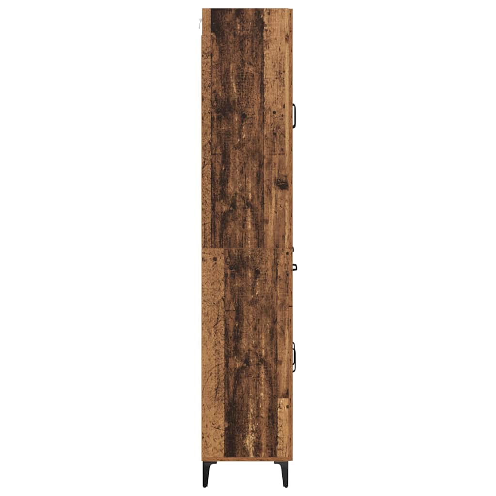 Haut Armoire Bois Ancien 69,5 x 34 x 180 cm Bois d'ingénierie - XIOS