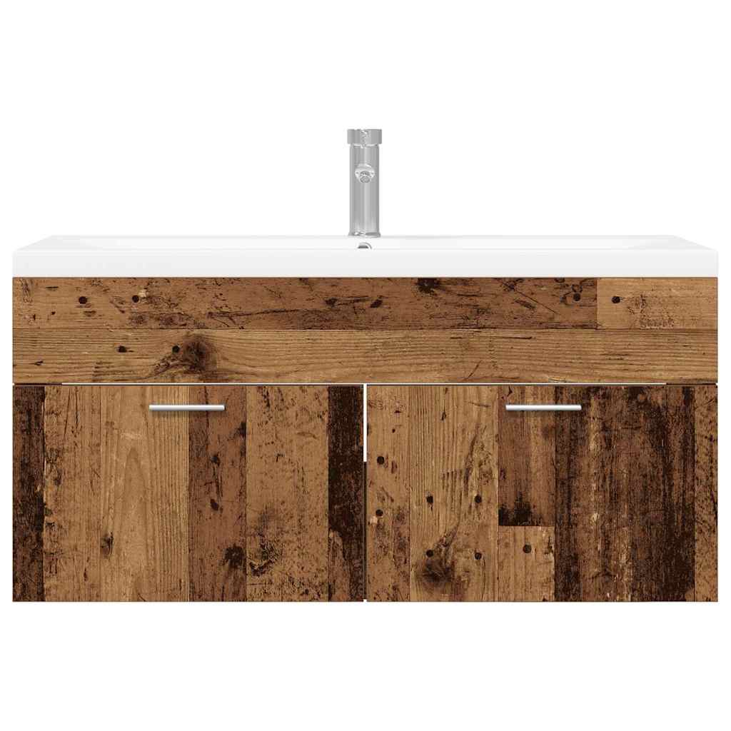 Armoire de salle de bain Bois ancien 100 x 38,5 x 46 cm