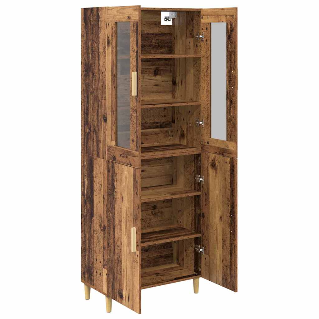 Haut Armoire Bois Ancien 69,5 x 34 x 180 cm - XIOS