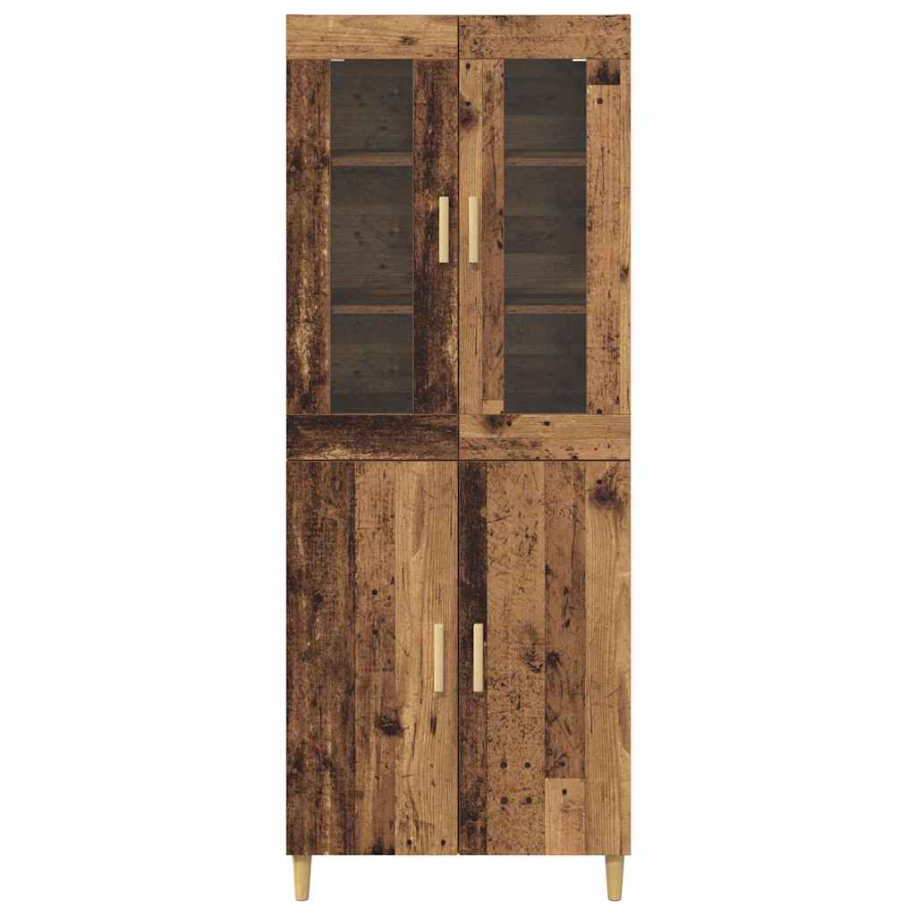 Haut Armoire Bois Ancien 69,5 x 34 x 180 cm - XIOS