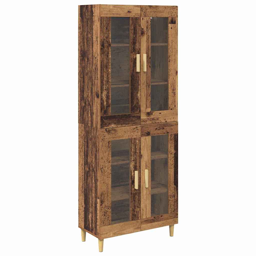 Haut Armoire Bois Ancien 69,5 x 34 x 180 cm Bois d'ingénierie - XIOS