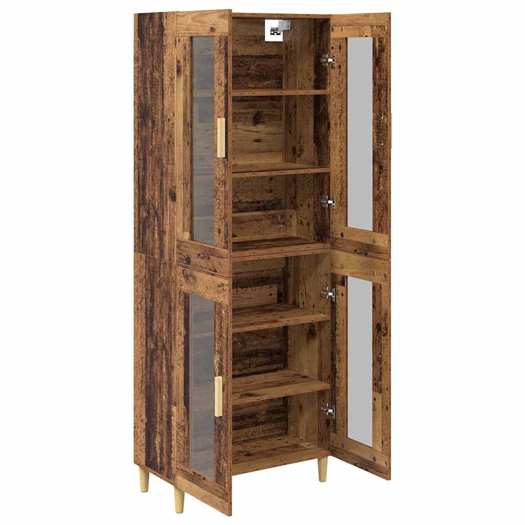 Haut Armoire Bois Ancien 69,5 x 34 x 180 cm Bois d'ingénierie - XIOS
