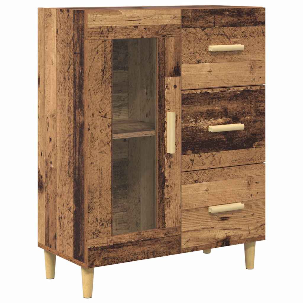 Haut Armoire Bois ancien 69,5 x 34 x 180 cm Bois d'ingénierie - XIOS