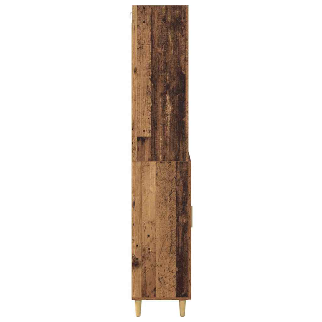 Haut Armoire Bois ancien 69,5 x 34 x 180 cm Bois d'ingénierie - XIOS