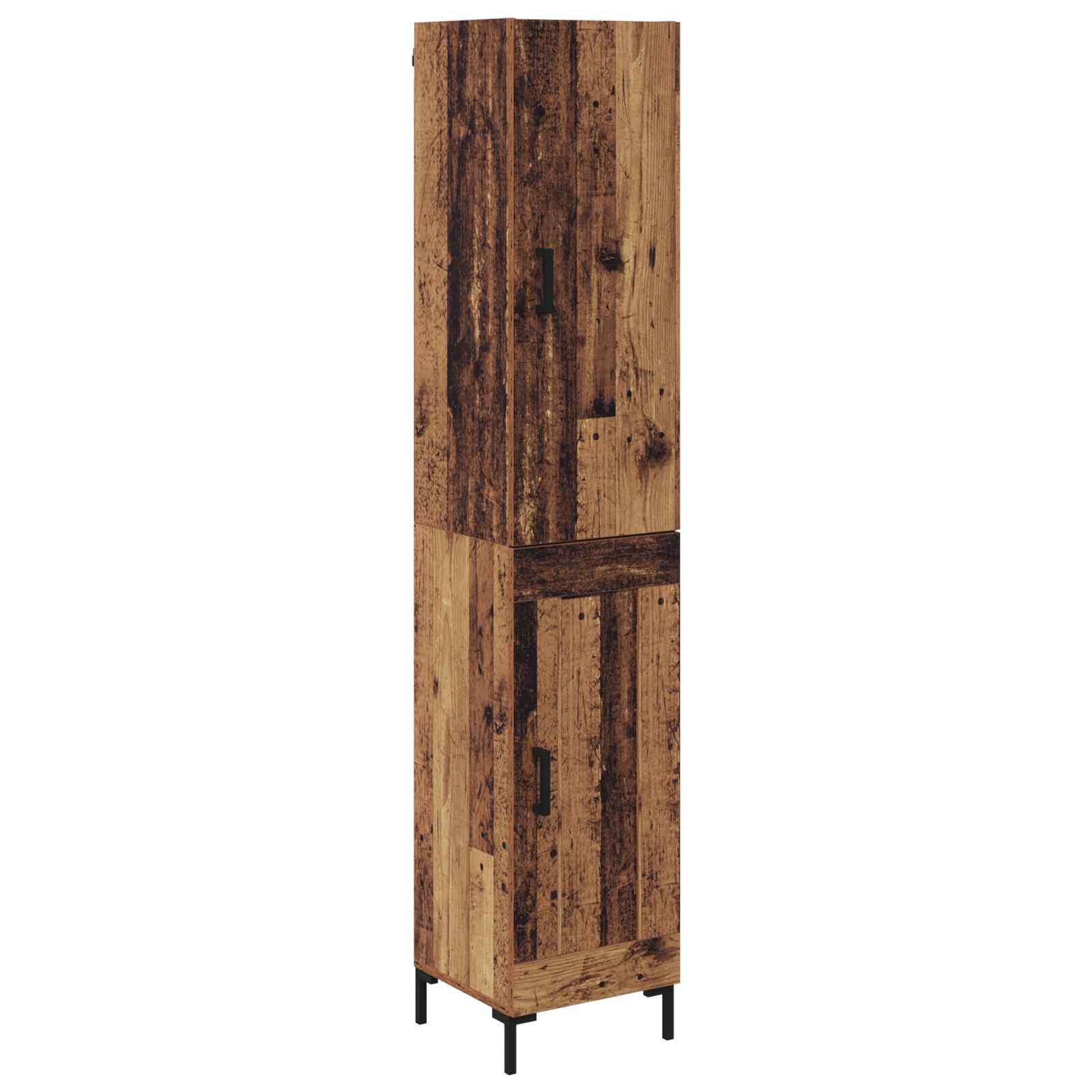 Haut Armoire Bois Ancien 69,5 x 34 x 180 cm Bois d'ingénierie - XIOS