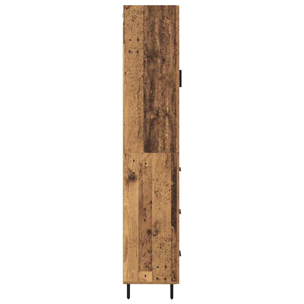 Haut Armoire Bois Ancien 34,5 x 34 x 180 cm Bois d'ingénierie - XIOS