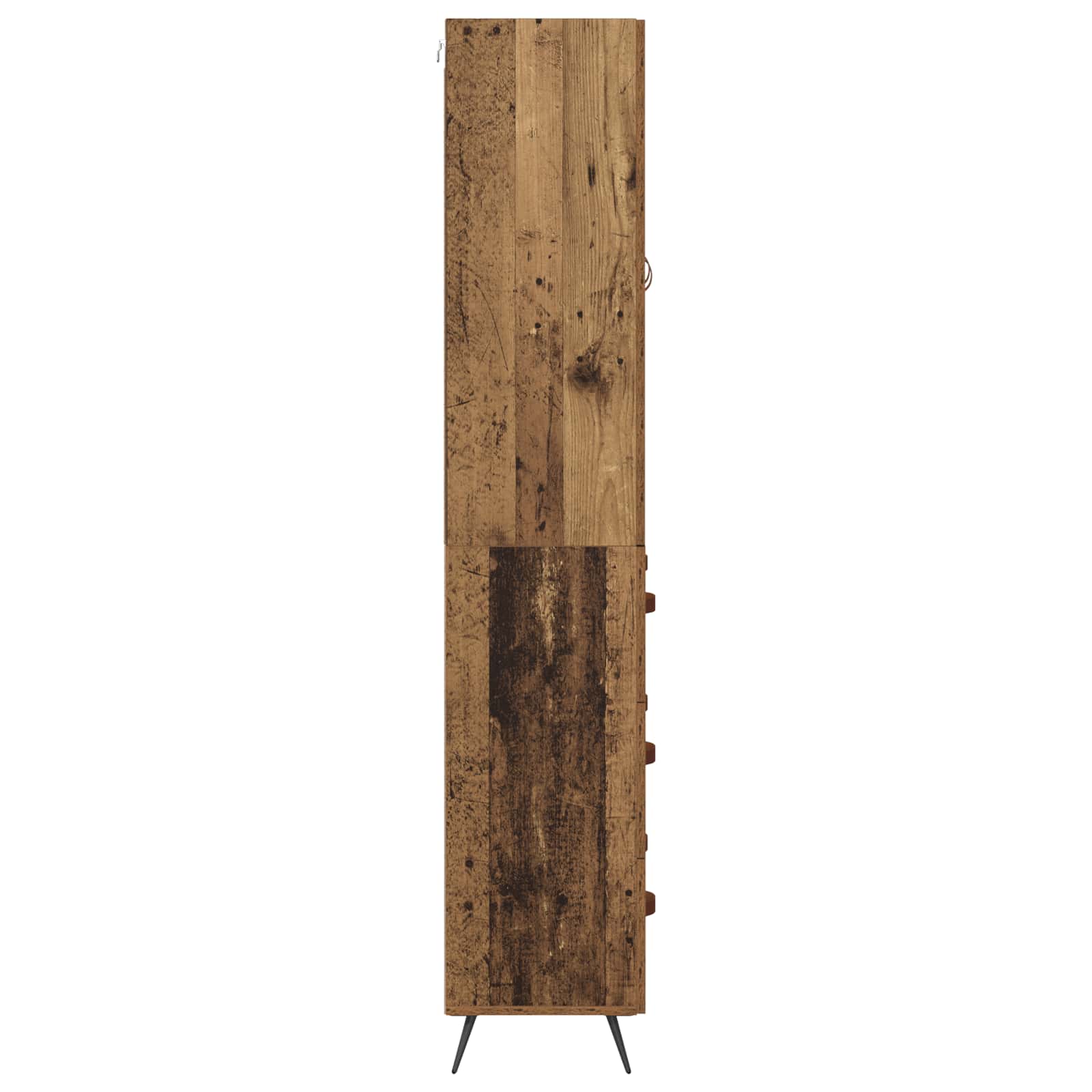Haut Armoire Bois Ancien 69,5 x 34 x 180 cm Bois d'ingénierie - XIOS