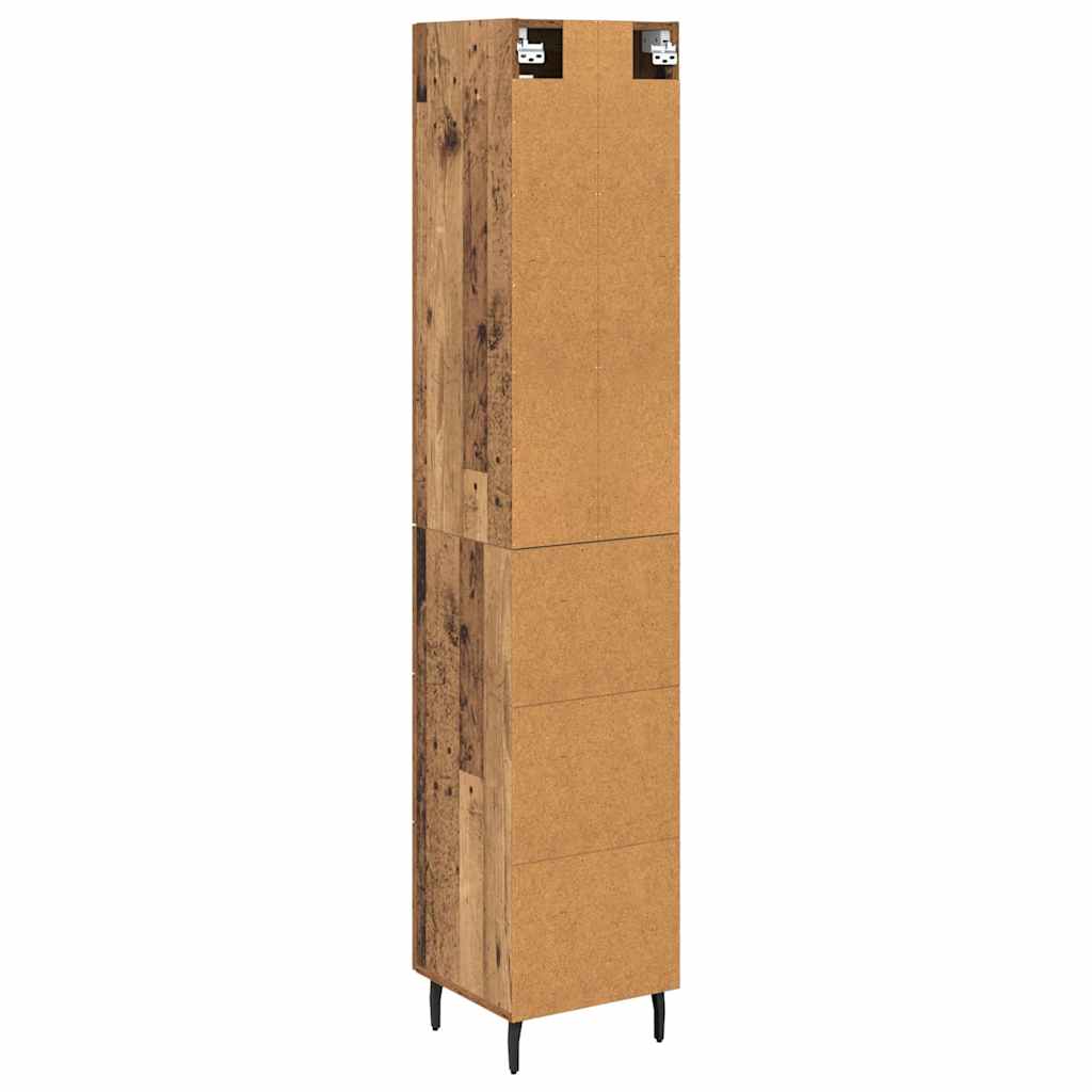 Haut Armoire Bois Ancien 34,5 x 34 x 180 cm Bois d'ingénierie - XIOS