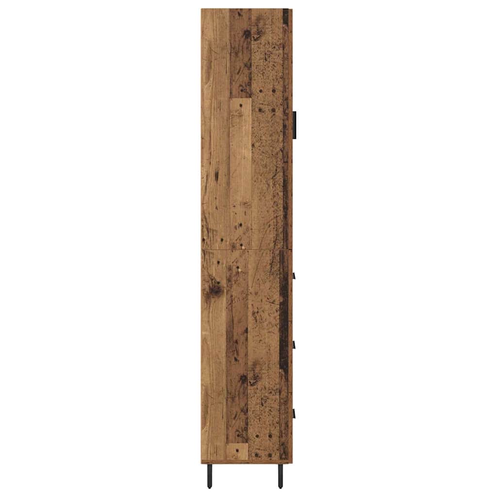 Haut Armoire Bois Ancien 34,5 x 34 x 180 cm Bois d'ingénierie - XIOS