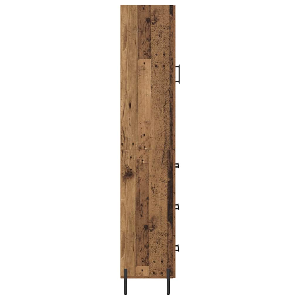 Haut Armoire Bois Ancien 34,5 x 34 x 180 cm Bois d'ingénierie - XIOS