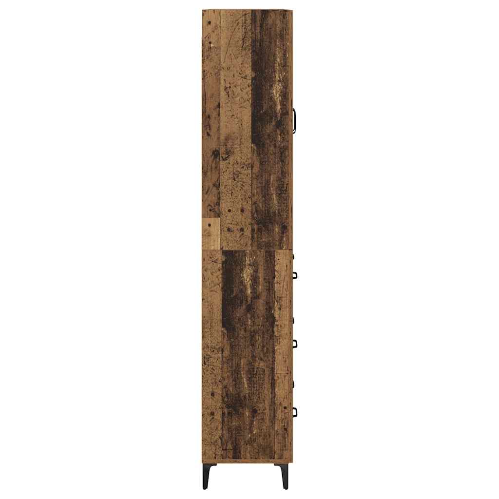 Haut Armoire Bois Ancien 69,5 x 34 x 180 cm Bois d'ingénierie - XIOS