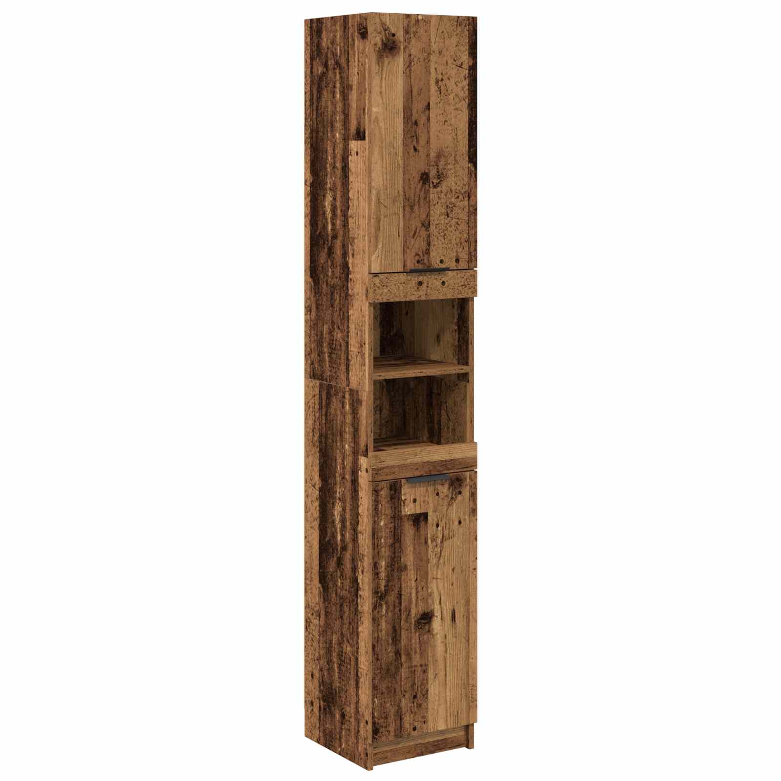 Ensemble de mobilier de salle de bain 4 pc Bois ancien