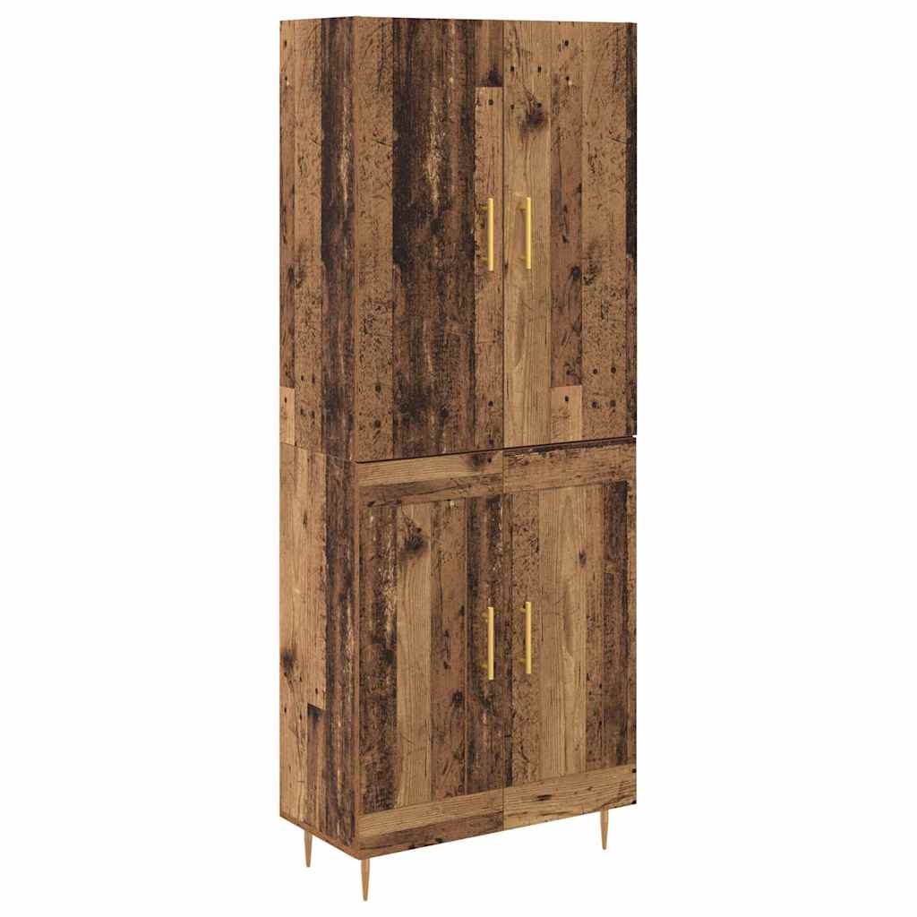 Haut Armoire Bois Ancien 69,5 x 34 x 180 cm Bois d'ingénierie - XIOS
