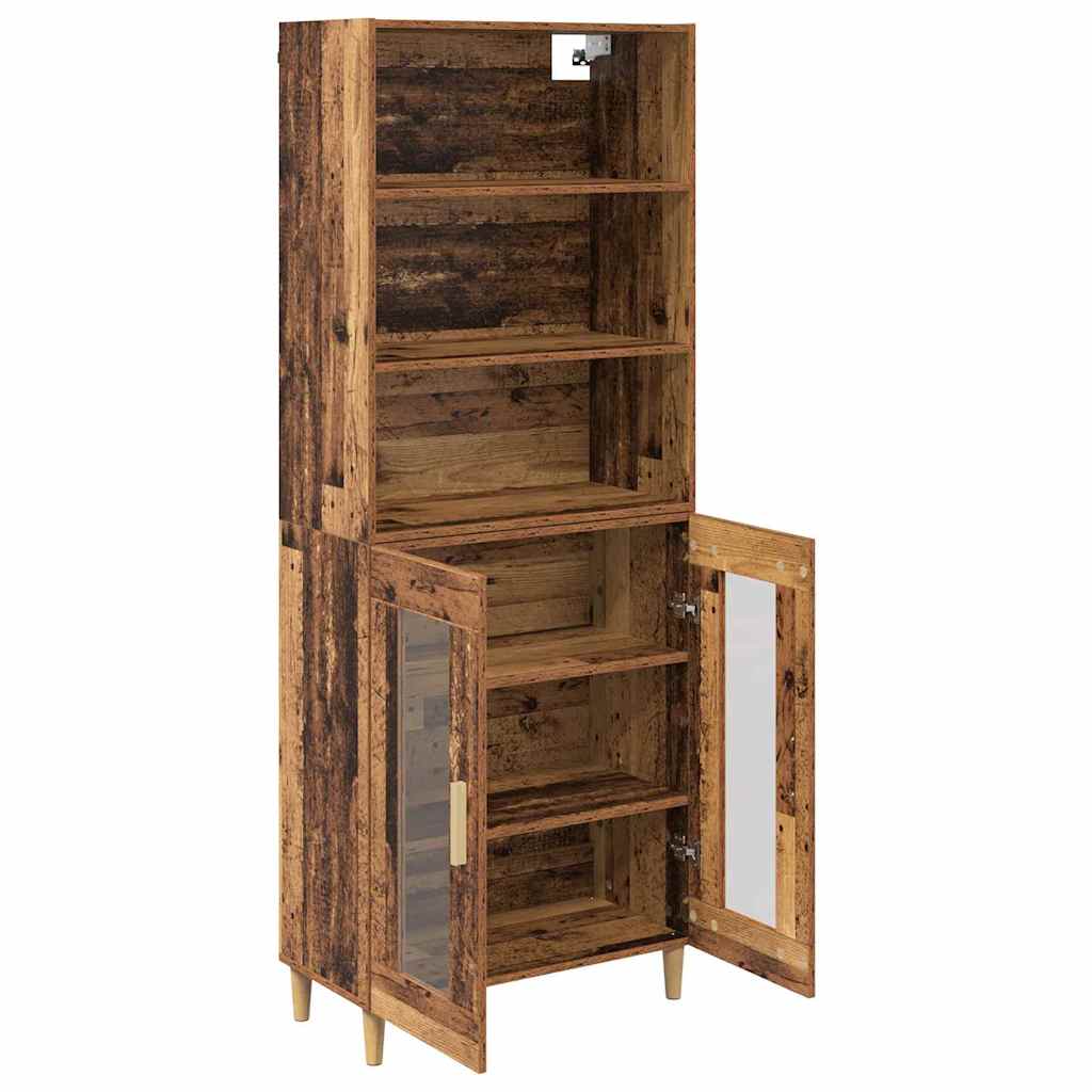 Haut Armoire Bois Ancien 69,5 x 32,5 x 180 cm Bois d'ingénierie - XIOS