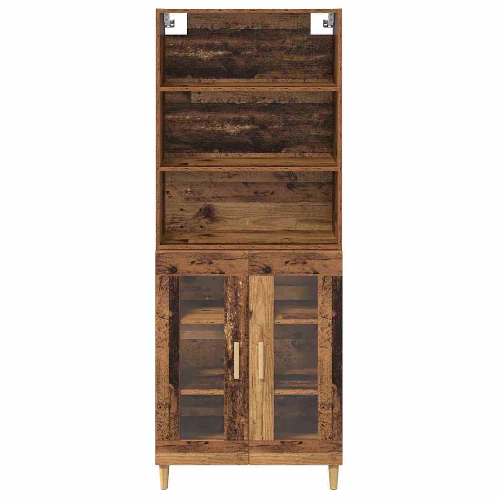 Haut Armoire Bois Ancien 69,5 x 32,5 x 180 cm Bois d'ingénierie - XIOS