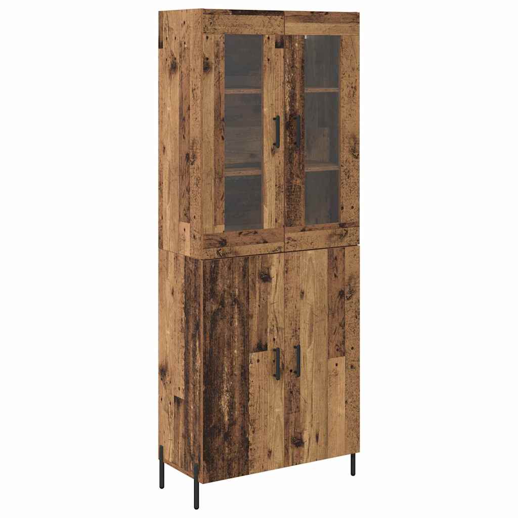 Haut Armoire Bois Ancien 69,5 x 34 x 180 cm Bois d'ingénierie - XIOS