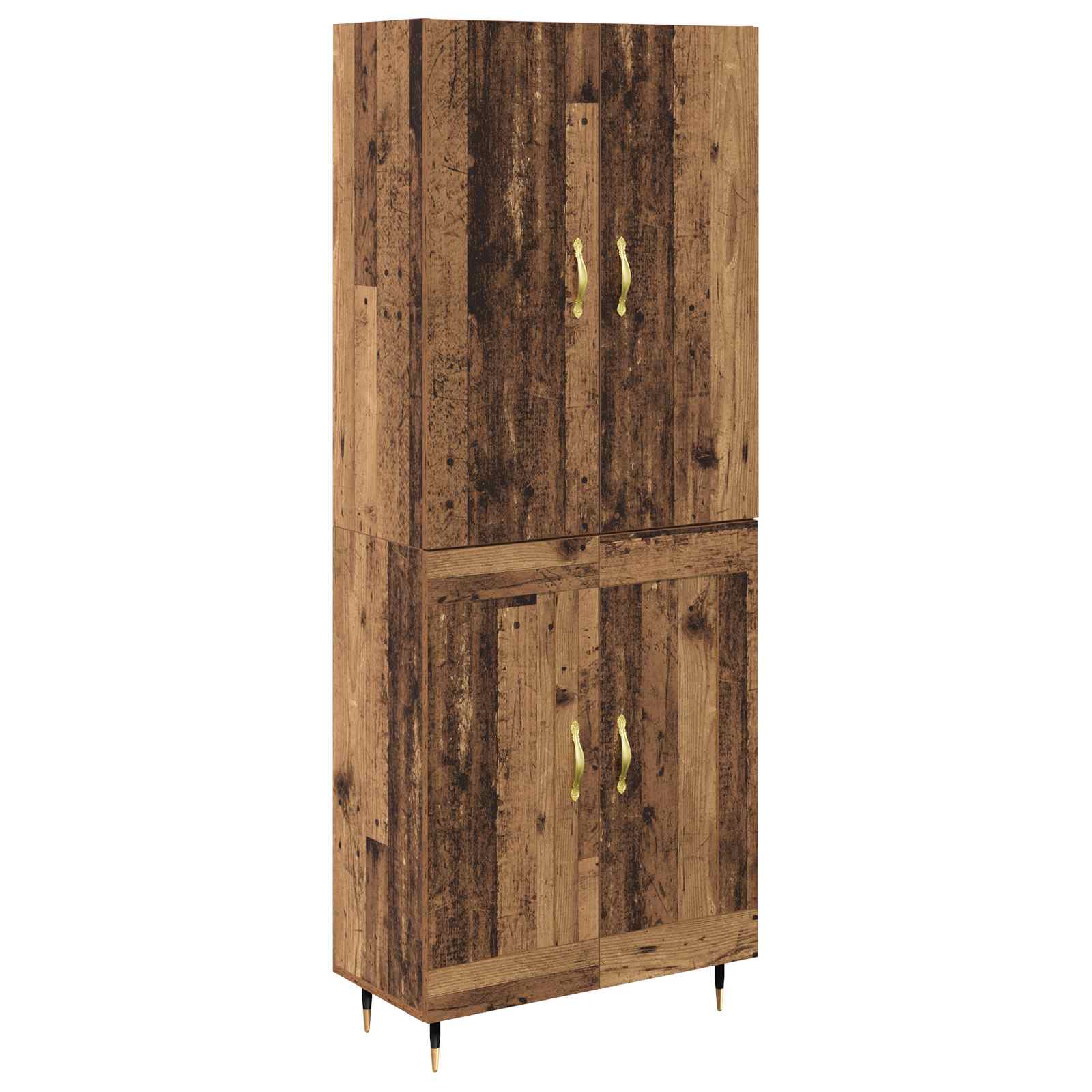 Haut Armoire Bois Ancien 69,5 x 34 x 180 cm Bois d'ingénierie - XIOS