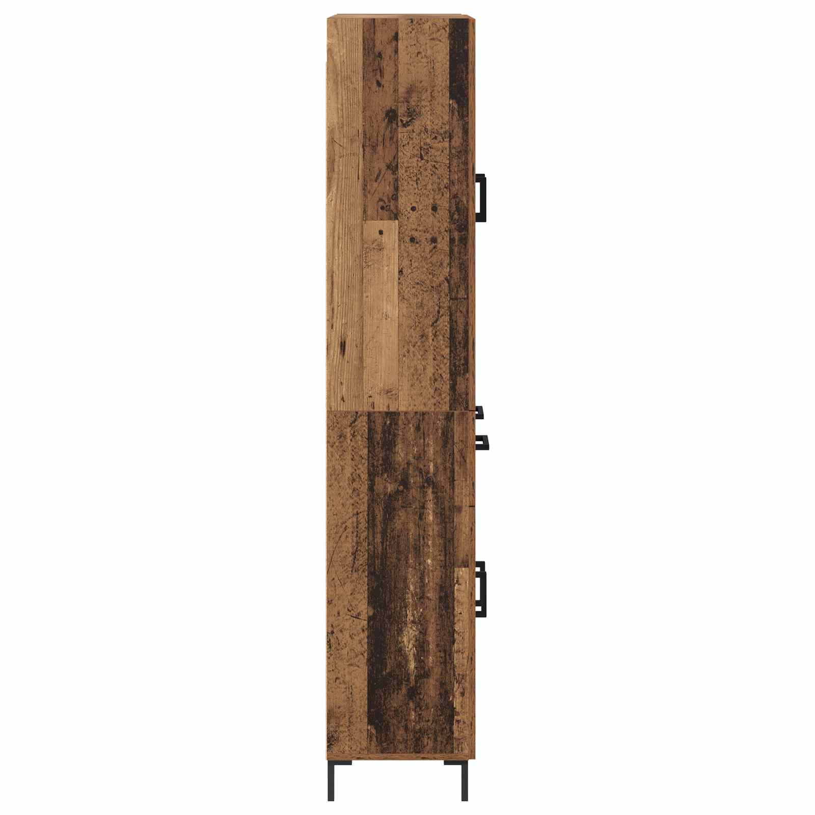 Haut Armoire Bois Ancien 69,5 x 34 x 180 cm Bois d'ingénierie - XIOS