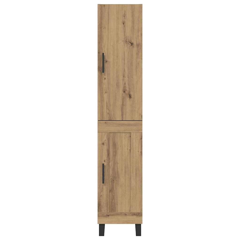 Haut Armoire Chêne artisanal 34,5 x 34 x 180 cm - XIOS
