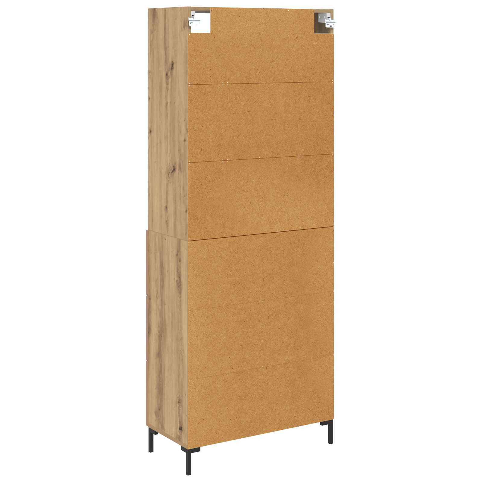 Haut Armoire avec tiroir Chêne artisanal 69,5 x 34 x 180 cm - XIOS
