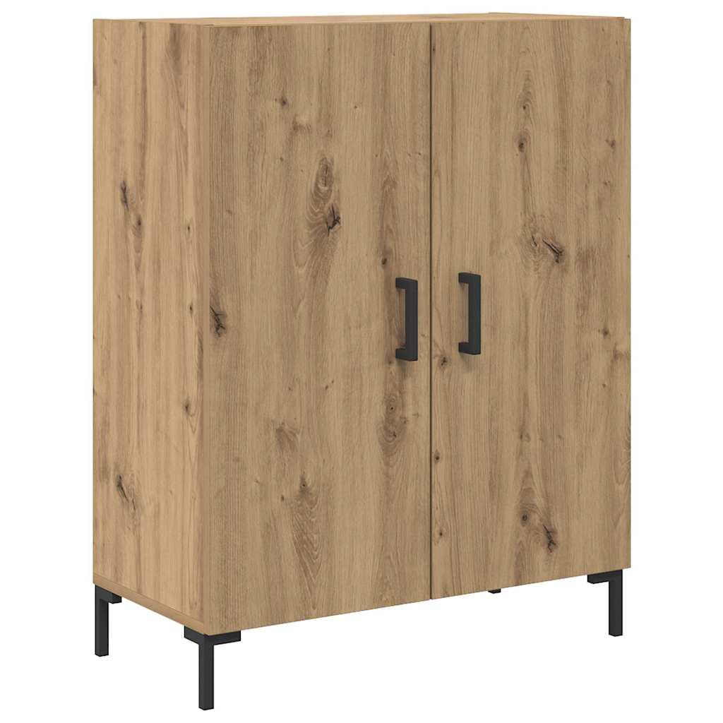 Haut Armoire 2 pcs Chêne artisanal Bois d'ingénierie - XIOS