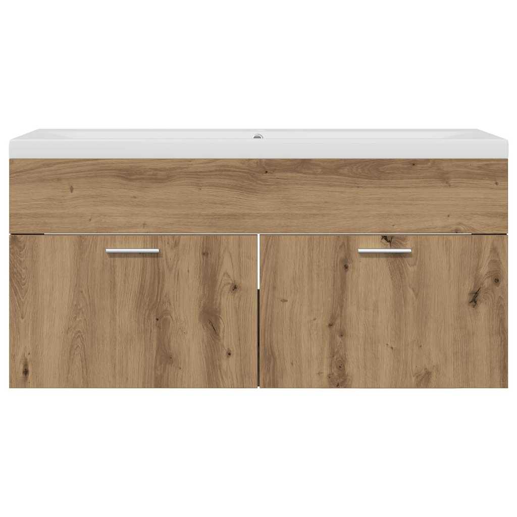 Armoire de salle de bain Chêne artisanal 100 x 38,5 x 46 cm