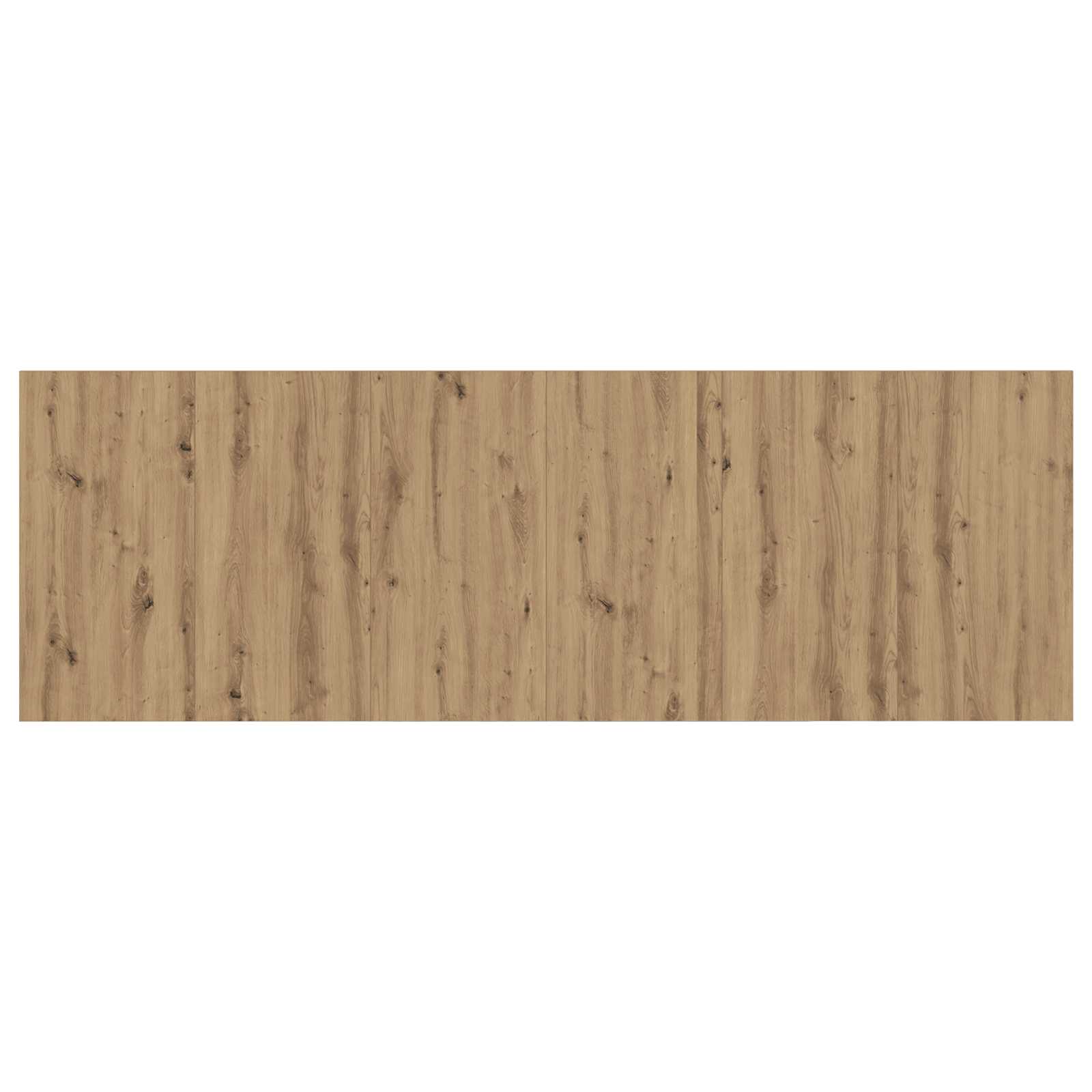 Tête de lit avec armoire avec tiroir 3 pcs Chêne artisanal - XIOS