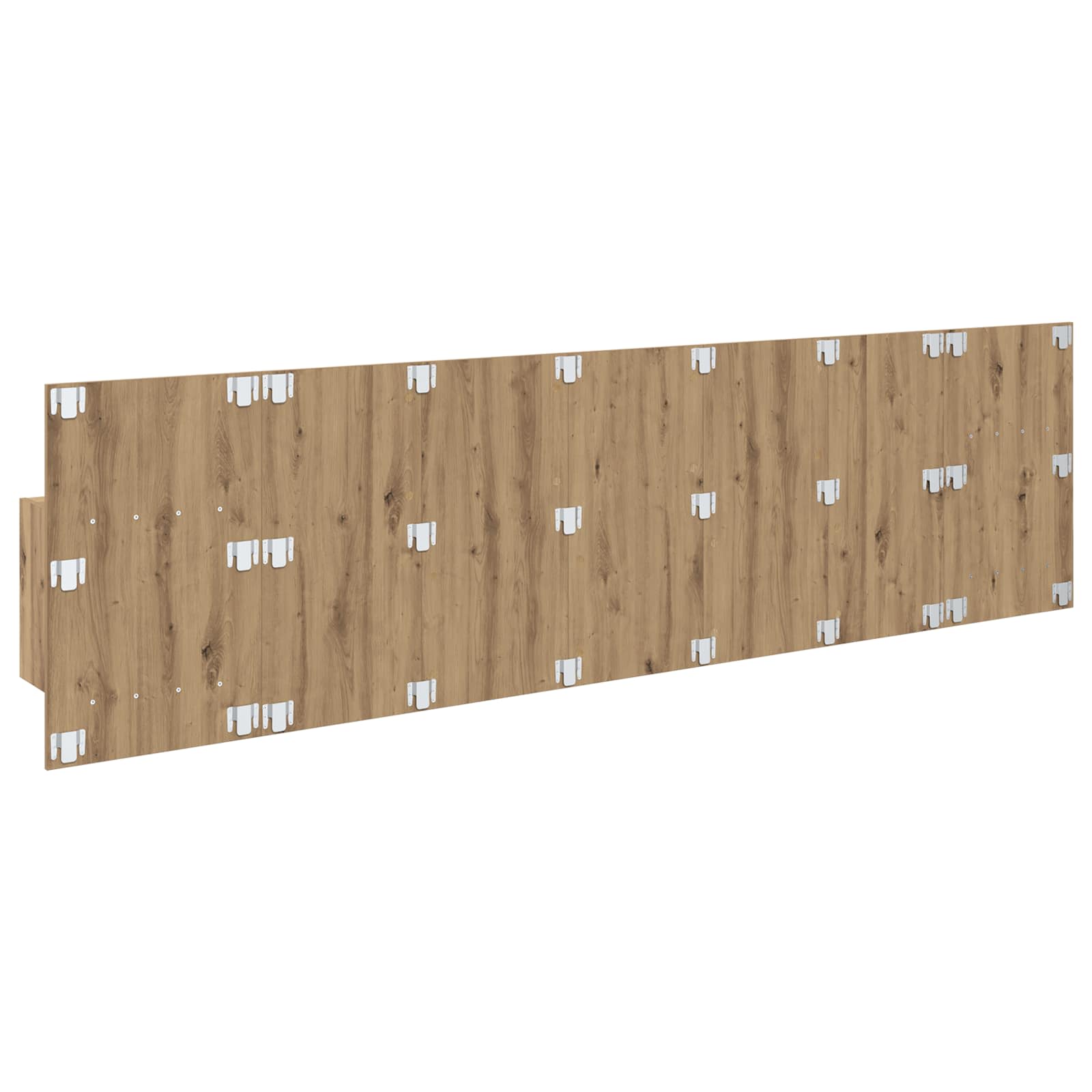 Tête de lit avec armoire avec tiroir 3 pcs Chêne artisanal - XIOS