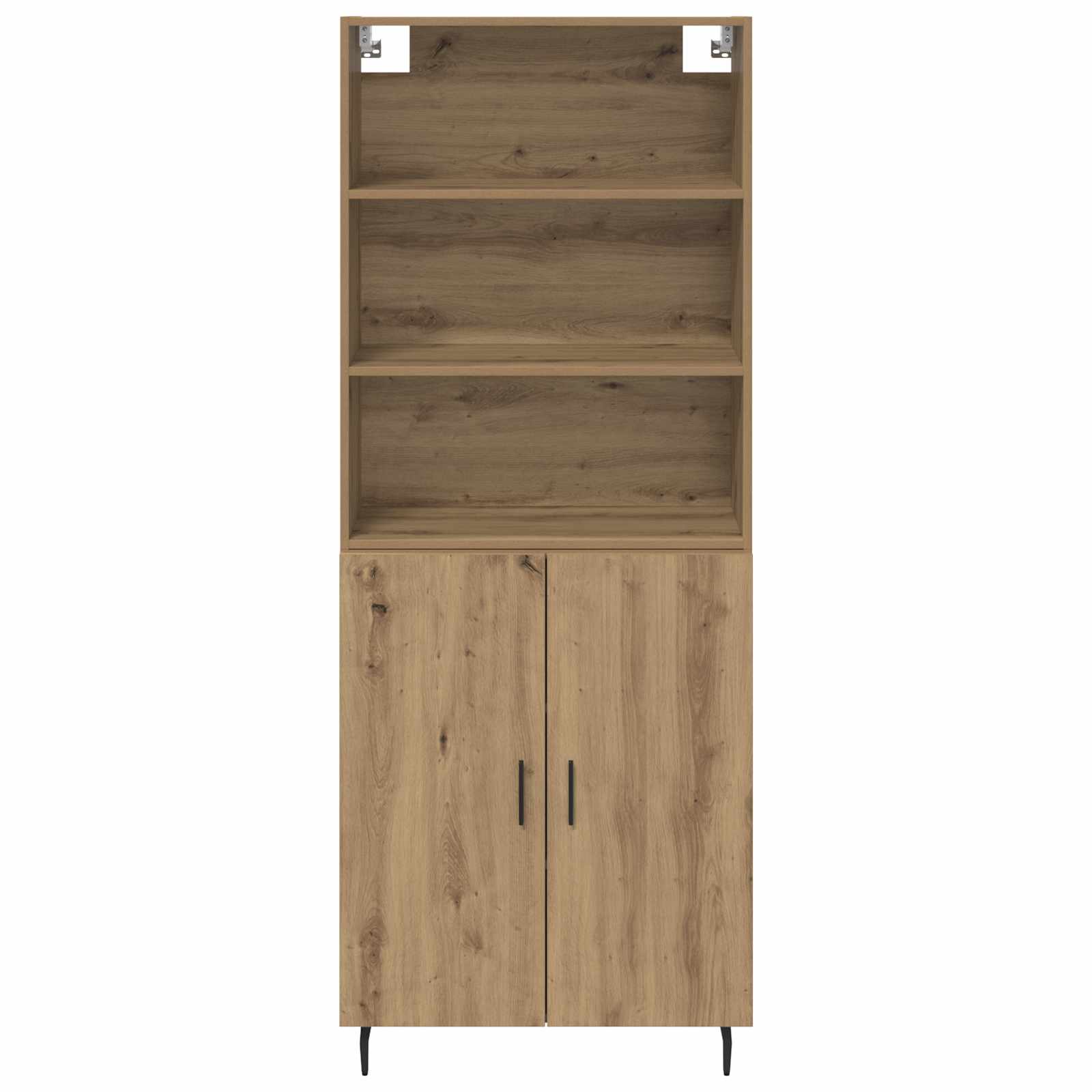Haut Armoire Chêne artisanal 69,5 x 34 x 180 cm - XIOS
