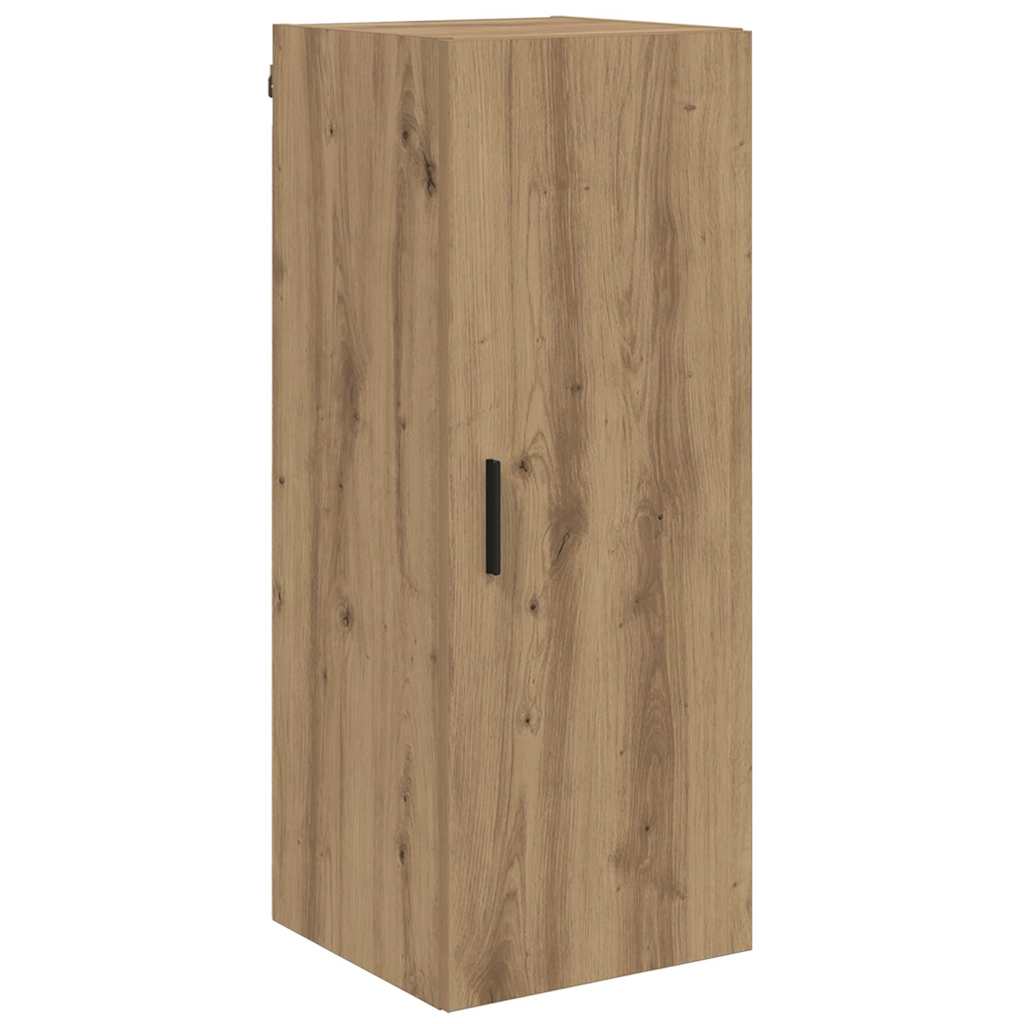 Haut Armoire avec tiroir Chêne artisanal 34,5 x 34 x 180 cm - XIOS