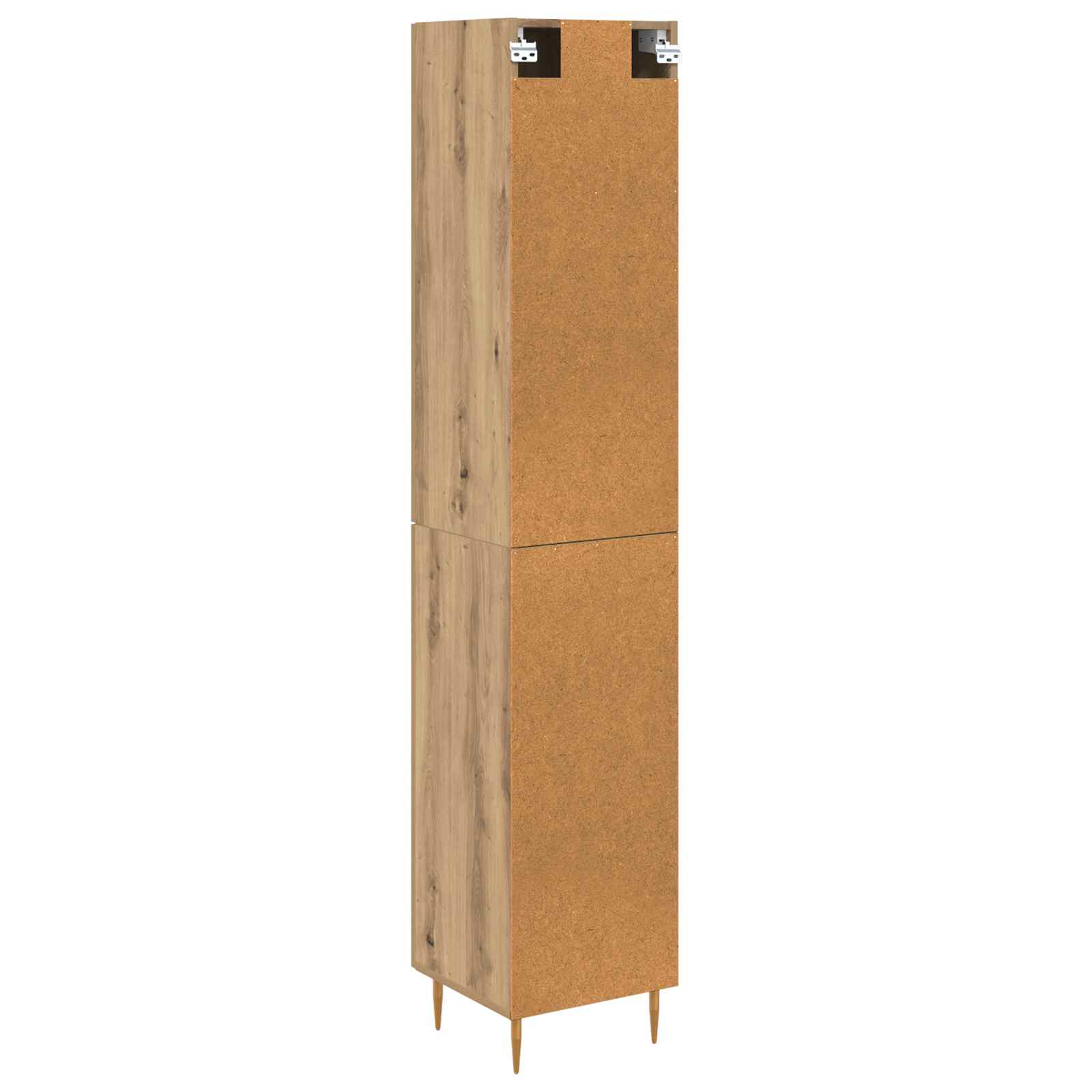 Haut Armoire 2 pcs Chêne artisanal Bois d'ingénierie - XIOS