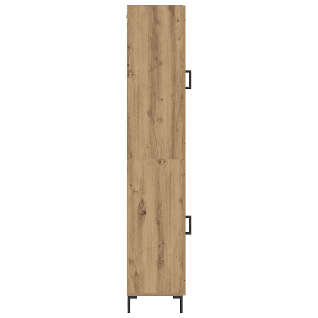 Haut Armoire Chêne artisanal 34,5 x 34 x 180 cm - XIOS