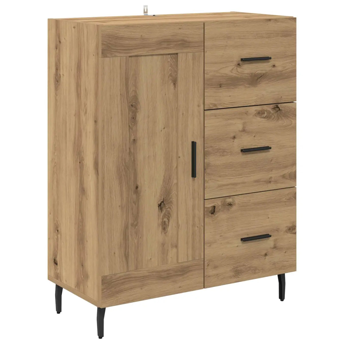 Haut Armoire 2 pc Chêne artisanal 69,5 x 34 x 180 cm - XIOS